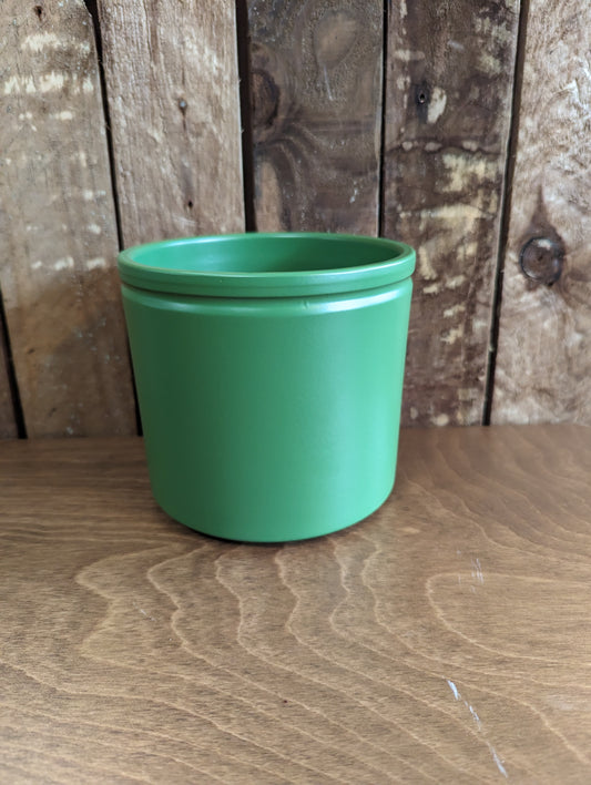 Bright Green Round Pot