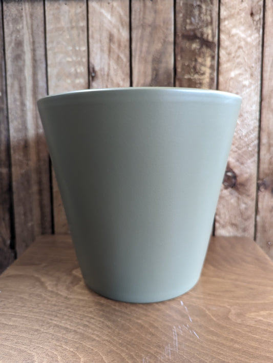 Ceramic ‘Napoli’ 24cm Pot in Caper Green