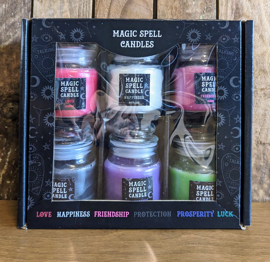 6 Magic Spell Candle Gift Set