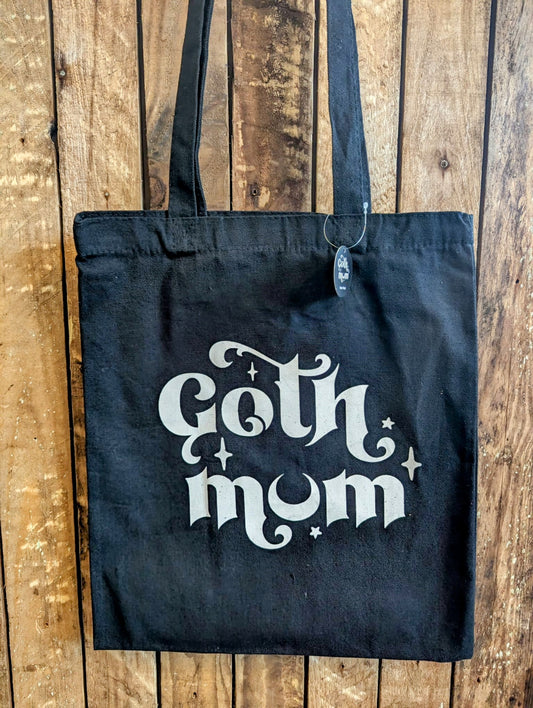 Goth Mum Cotton Tote Bag
