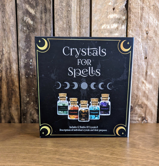 Crystals for Spells - Chip Bottle Set