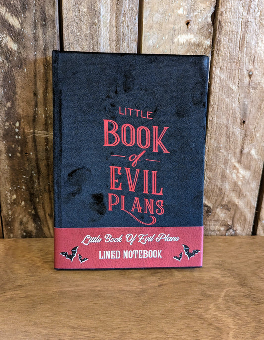 Little Book of Evil Plans A5 Notebook