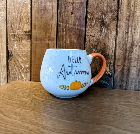 'Hello Autumn' Mug
